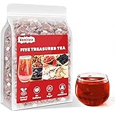 Yonitea Ginseng Five Treasures Tea, Kidney Tea Formula Ginseng Six Treasure for Men and Women, Kidney Cleanse Detox & Repair Natural Traditional Chinese Herbal (30 Bags)