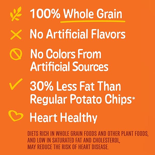 SUNCHIPS 100% WHOLE GRAIN CHIPS, VARIETY PACK, 1 OZ BAGS, PACK OF 40, NO ARTIFICIAL FLAVORS, COLORS