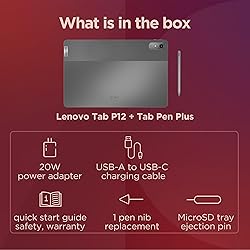 Lenovo Tab P12 - Expansive Touchscreen Tablet