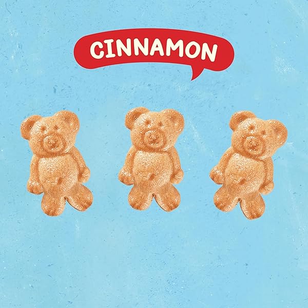 TEDDY GRAHAMS CINNAMON COOKIES, 10 OZ
