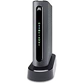Motorola MT7711 (24X8) Cable Modem-Two Phone Ports Router, DOCSIS 3.0 Modem, AC1900 Dual Band Wi-Fi Gigabit Router for Comcast Xfinity - (Renewed)