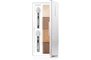 Clinique All About Shadow Quad | Long Lasting, Crease + Fade Resistant + Safe For Sensitive Eyes
