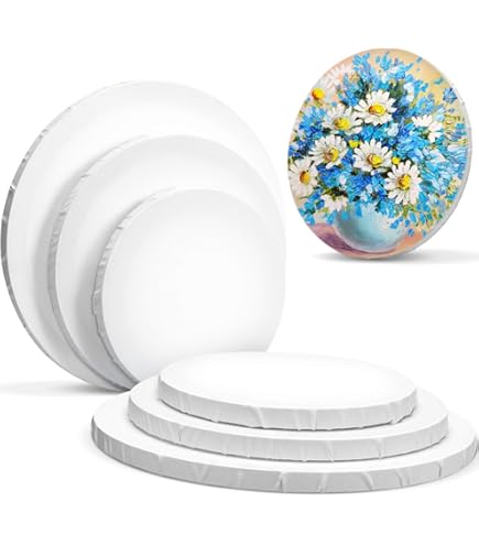 Fredrix 10インチ　ラウンド　キャンバス Amazon.com: Fredrix 5510 Stretched Canvas, 10-Inch Round