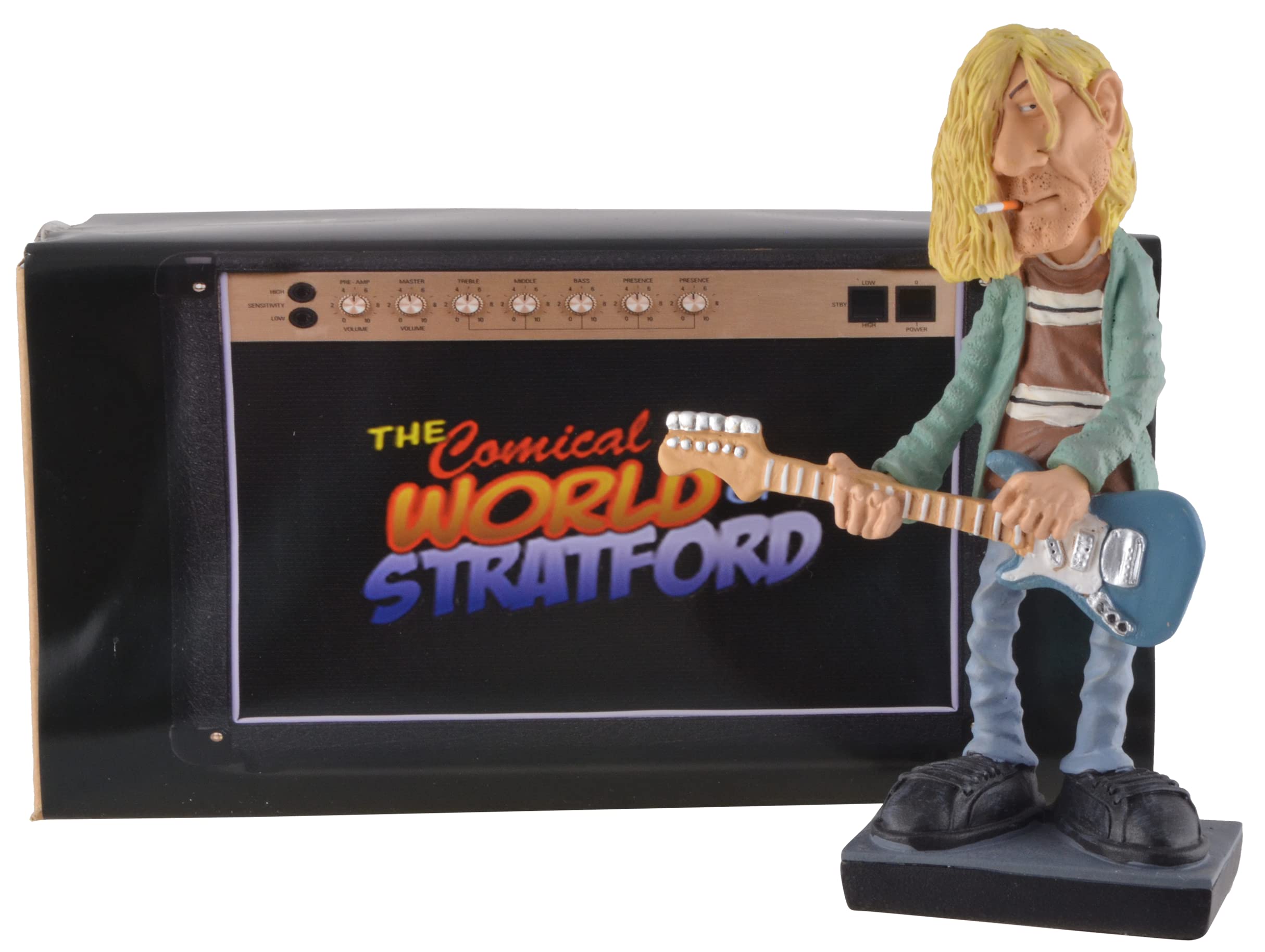 VOGLER Joh. Vogler GmbH Funny Life Rockstar Kurt Teen Spirit Hand Painted Artificial Stone Warren Stratford Collection