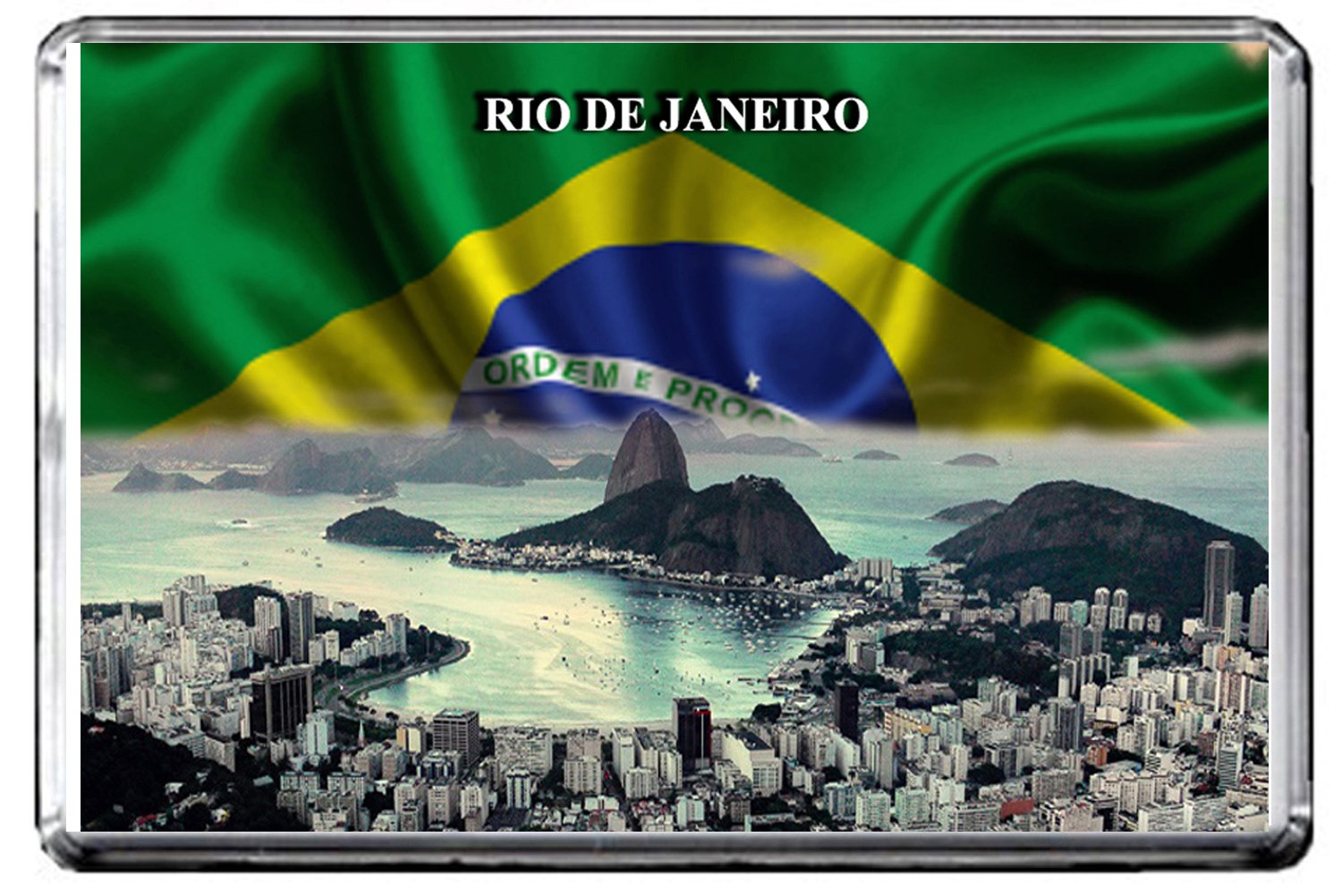 C365 RIO DE JANEIRO FRIDGE MAGNET BRAZIL TRAVEL PHOTO CALAMITA DA ...