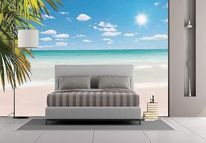 Amazon Com Large Wall Mural Sticker Ocean Dreamy Caribbean