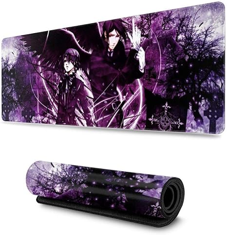 Amazon Co Jp 黒執事 30 80cm超大型マウスパッドゲーム防水滑り止めキーボードデスクマット パソコン 周辺機器