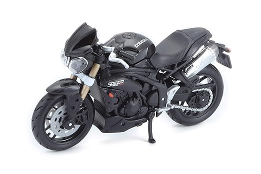 Bburago Die-Cast 1:18 Scale Triumph Speed Triple (Black)