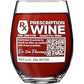 Vine Country Funny Wine Glass Gift For Women, Doctors, Nurses - 20 Oz Capacity