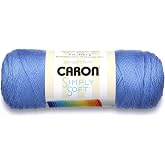 Caron Simply Soft Brites Yarn-Berry Blue