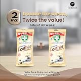 FERRIS 4-in-1 Leather Surface Wipes Fresh Scented Pack of 140 Multi-Purpose view 6