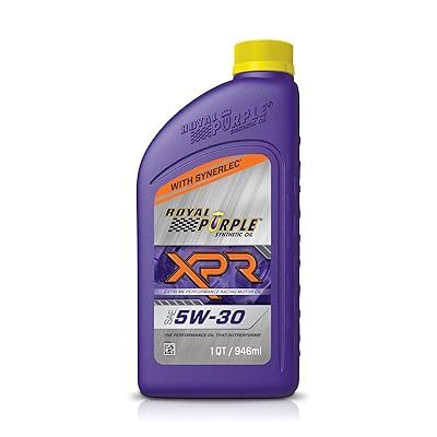 Royal Purple 06021-6PK XPR SAE 5W-30 Synthetic Racing Motor Oil - 1 qt. (Case of 6)