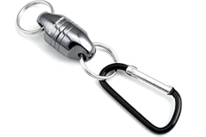 CRAZY SHARK Magnetic Net Release Aluminum Shell for Fly Fishing