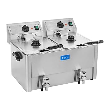 Royal Catering RCEF 13D-Ego Freidora Industrial Freidora ...