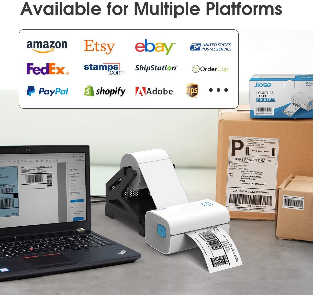 Point Of Sale Pos Equipment Office Electronics Renewed - Ebay prepaid shipping label
