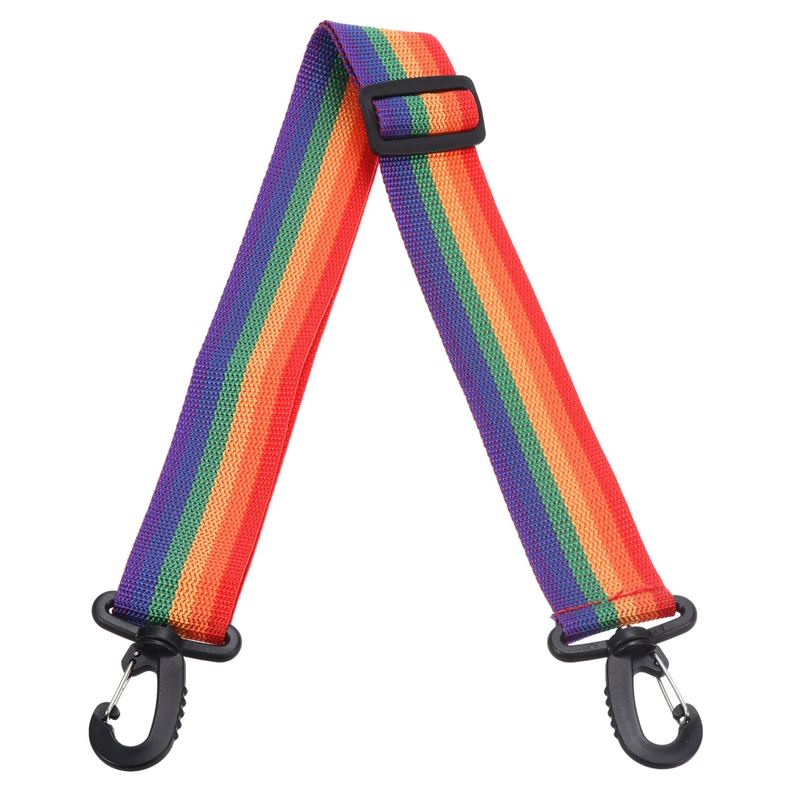 PATIKIL 100cmx3.8cm Roller Skate Leash, Adjustable Ski Boots Carrier Strap for Roller Skates, Ski Boots, Ice Skates, Multicolored