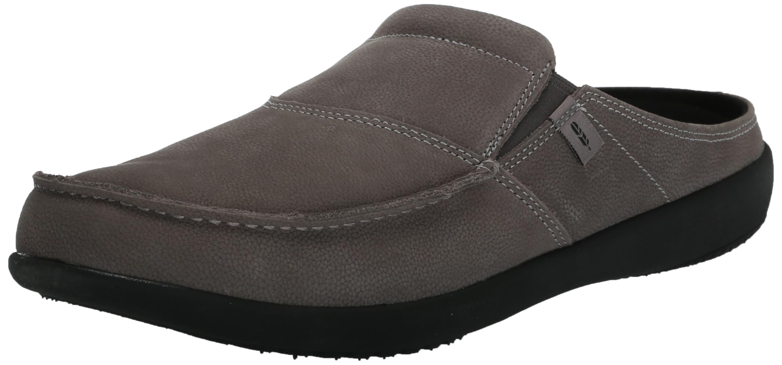 Revitalign Men’s Siesta Slide Nubuck, December Grey, 10