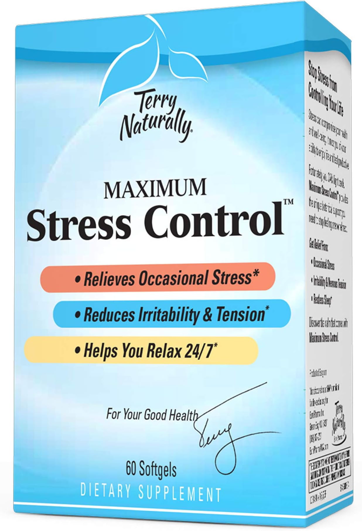 EUROPHARMA Maximum Stress Control, 0.03 Pound