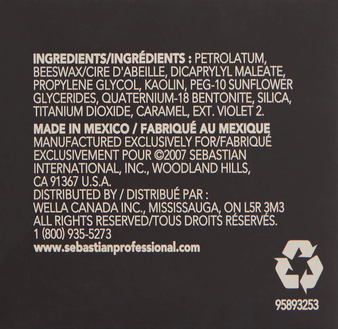 Sebastian Craft Clay, Remoldable Texturizing Hair Clay, 1.7 oz: Premium Beauty
