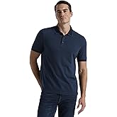 Perry Ellis Mens Regular Fit Jacquard Short Sleeve Polo Shirt