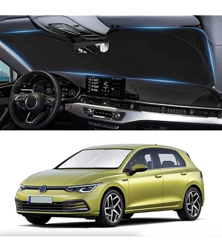 Amazon.com: BOODANCARS Sun Shade for VW Golf Windshield Sunshade