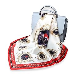 PoeticEHome 100% Mulberry Silk Neck Scarf