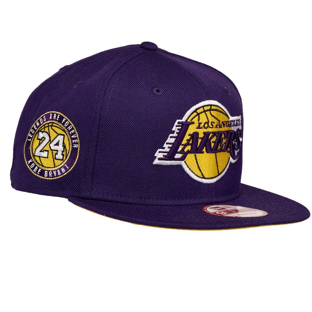New Era Kobe Bryant Los Angeles Lakers Retirement Collection Ball 24 9Fifty Adjustable Fit Hat (Purp