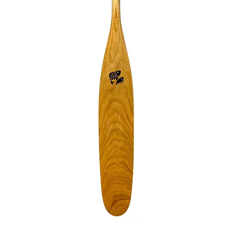 Handcrafted Cherry Wood Ottertail Canoe Paddle Handmade