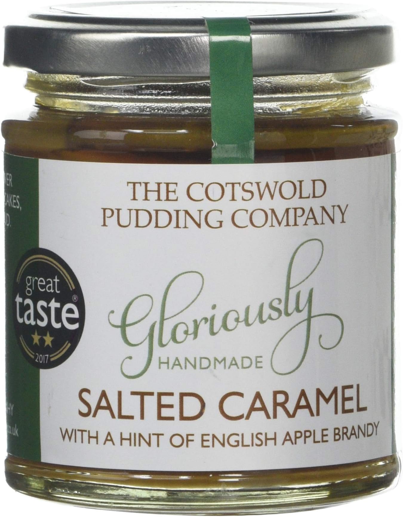 The Cotswold Pudding Company, 185g, Salted Caramel Sauce with a Hint of English Apple Brandy