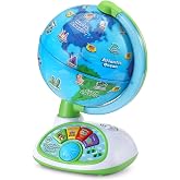 LeapFrog LeapGlobe Light-Up and Touch Interactive Electronic Globe for Kids, Exploration Toy for Ages 3 and Up