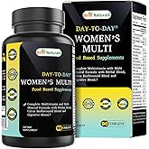 Best Naturals Day-to-Day Women's Multivitamin and Multimineral Formula with Herbal Blend, Citrus Bioflavonoid Blend and Digestive Blend 90 Tablets