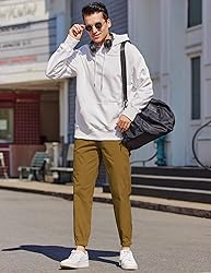COOFANDY Mens Casual Joggers Pants - Cotton