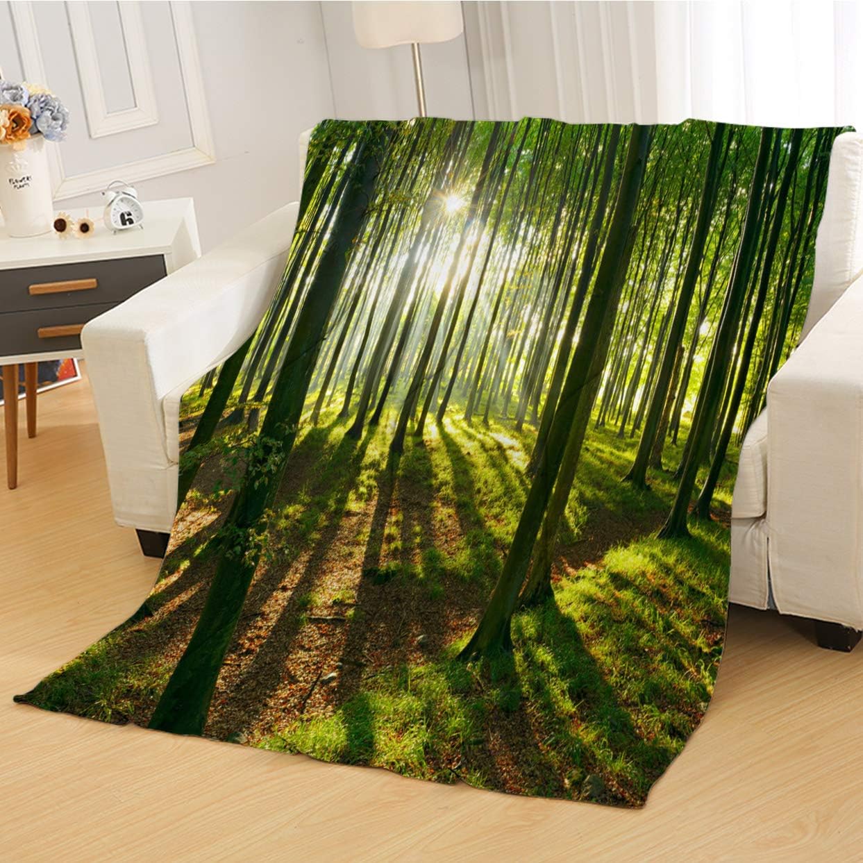 Amazon.com: RLDSESS Natural Weighted Blanket, Throw Blankets for Couch