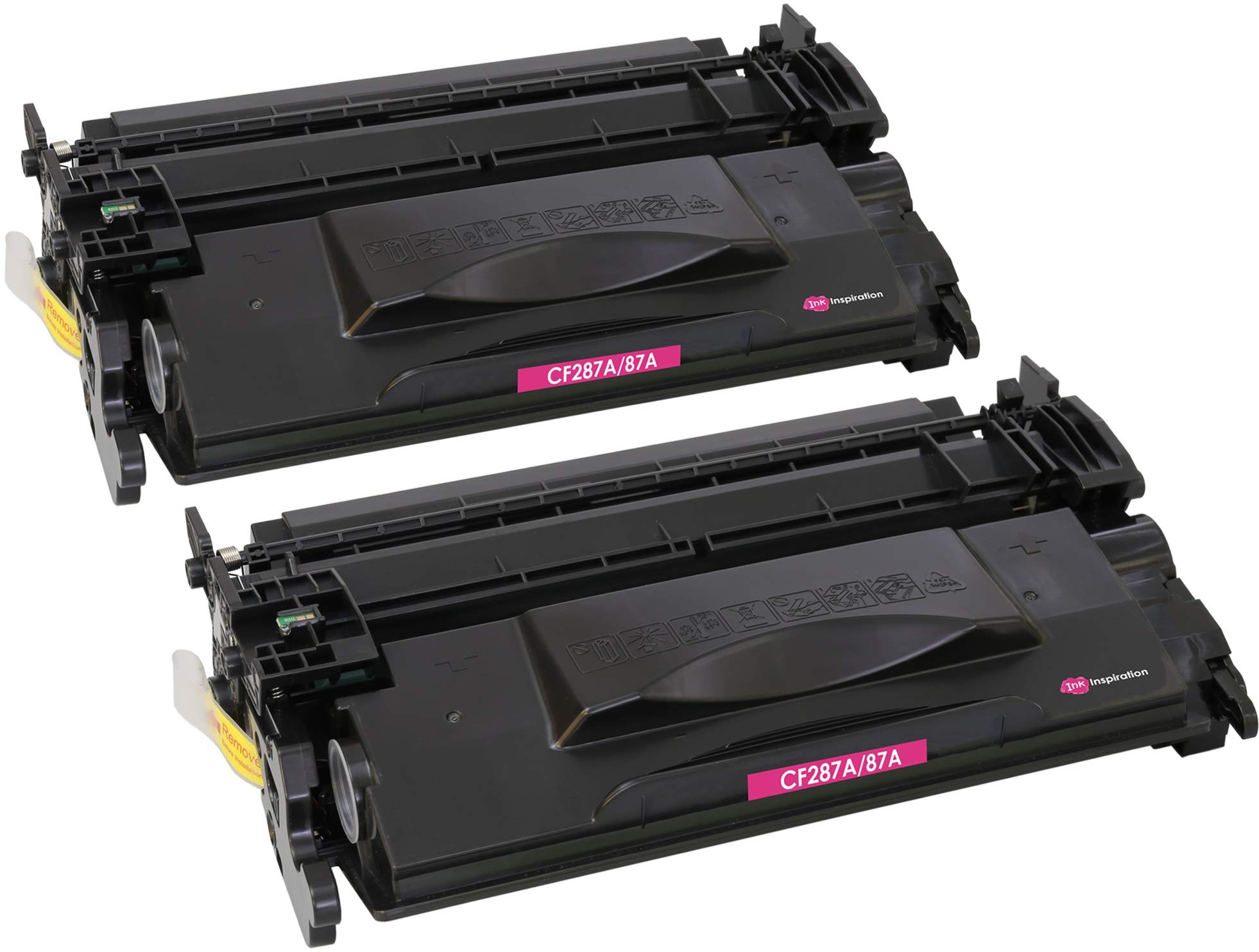 Ink Inspiration 2 Compatible Laser Toner Cartridges Replacement for HP CF287A 87A LaserJet Enterprise M506 M506dn M506n M506x MFP M527 M527dn M527c M527f M527z Pro M501 M501dn M501n | 9,000 Pages