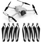 Master Airscrew Super Stealth Propellers for DJI Mini 4 Pro &amp; Mini 3 Pro - Black, 4 propellers in Set