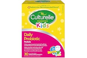 Culturelle Kids Daily Probiotic Packets for Kids | With 100% Naturally Sourced Lactobacillus GG Strain †††††† | Most Clinical