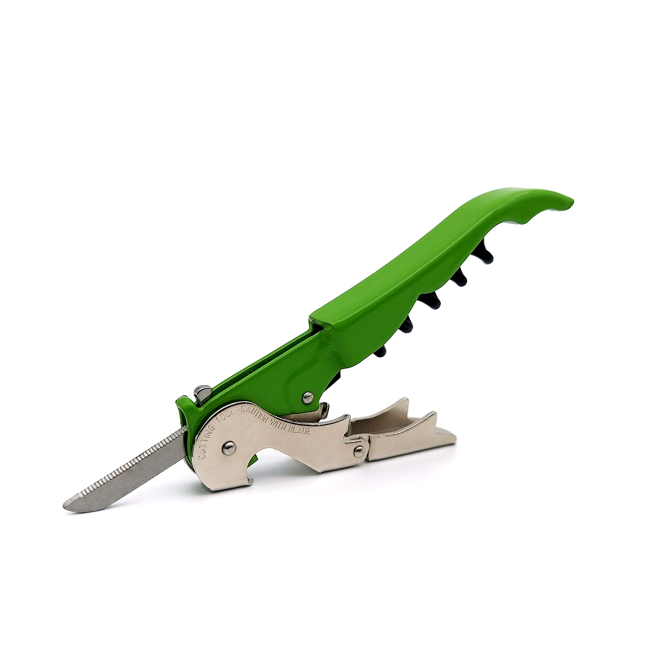 Pulltap's Genuine Slider 900 Corkscrew Wine Key Bottle Opener (Verde Limon - Lemon Green)