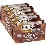 MEG - Military Energy Gum | 100mg of Caffeine Per Piece + Increase Energy + Boost Physical Performance + Cinnamon 24 Pack (12