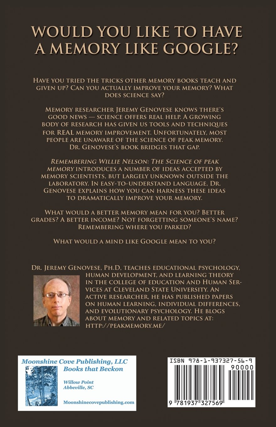 Image result for Remembering Willie Nelson: The Science of Peak Memory