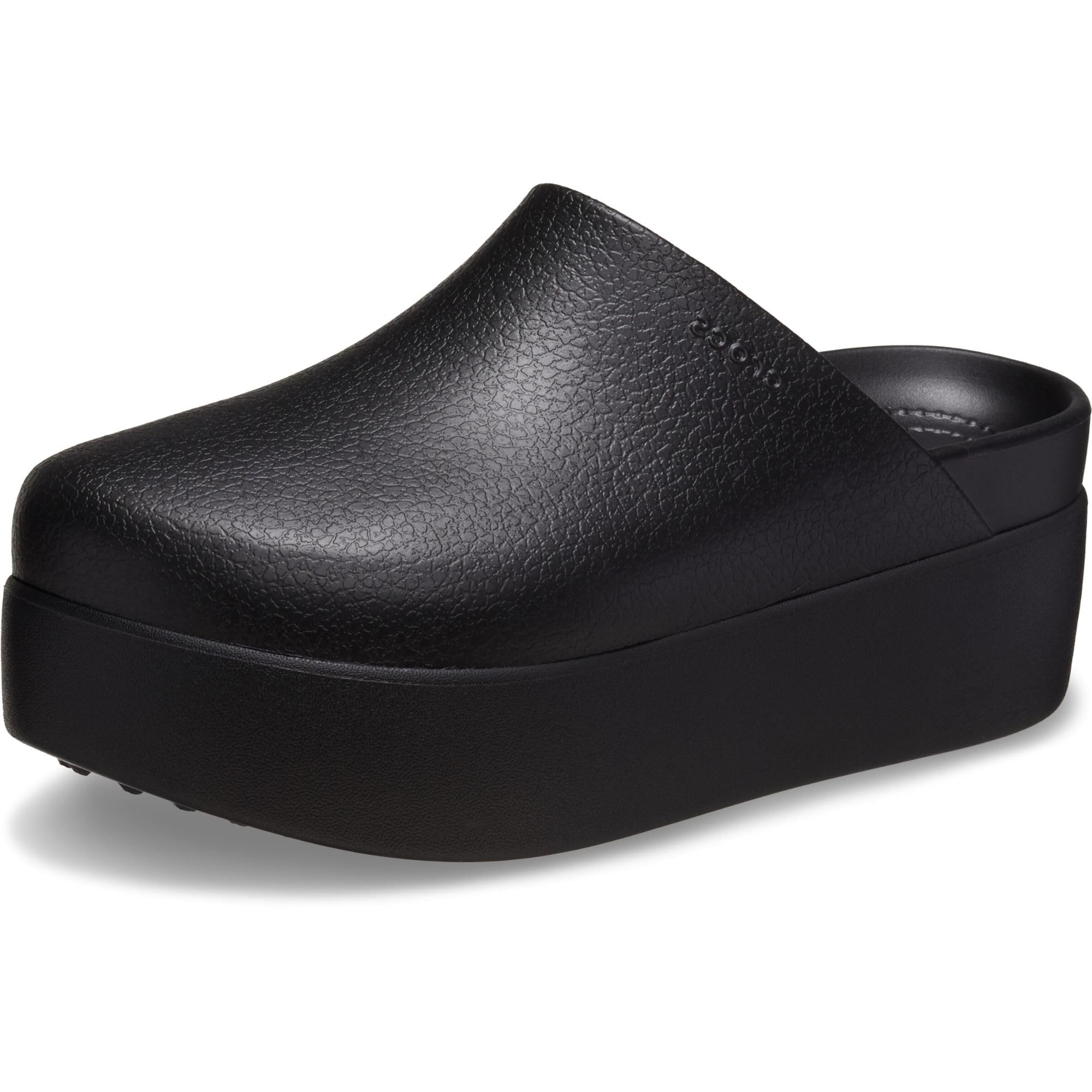 Crocs, Womens, Dylan Platform Clog, Mule Platform Shoes, Black, 6, M Image