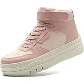Cestfini High Top Platform Sneakers for Women, High Heel Fashion Sneakers for Women, Womens Comfortable Tennis Shoes