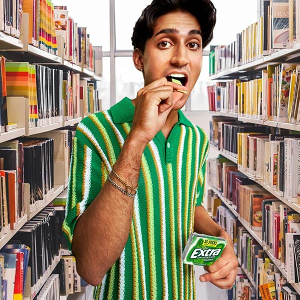 EXTRA SPEARMINT SUGAR FREE CHEWING GUM BACK TO SCHOOL SNACKS, 35 STICK MEGA PACK