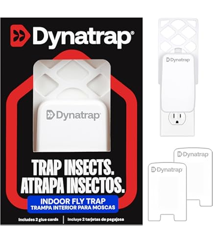 20 Carte Adesive Di Ricambio Per Trappole Dynatrap DT3005W E Safer Home SH502 - Intrappola Insetti Con Colla Atossica - 3