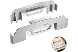 Pektiftn Framing Tools 16 & 12 Framing Spacing Tool, 3-in-1 12/14/16 On-Center Stud Layout Tools, 100% Cast Aluminum Precision Measurement Jig Tool Set for Wall Framing