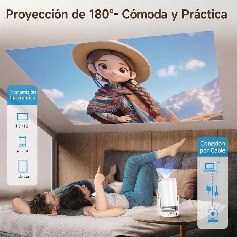 【Autofocus】 Projetor Portátil Magcubic HY320pro Full HD 1080P — foto 4 de 8