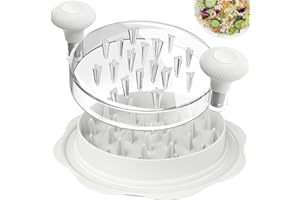 Ukeetap 10" Pro Chicken Shredder Tool Twist Large for Kitchen, BPA-Free Food-Safe Meat Grinder, Visible Chicken Breast Meat S