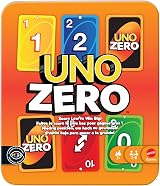 Mattel UNO Zero Card Game Tin 2-8 Players Ages 7+ Storage view 6