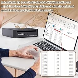 High-Precision CD Ripper - Preserve Your Music in