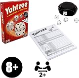 Hasbro Yahtzee Score Pad Board Game with Dice Cup Cards Chips Instructions view 3