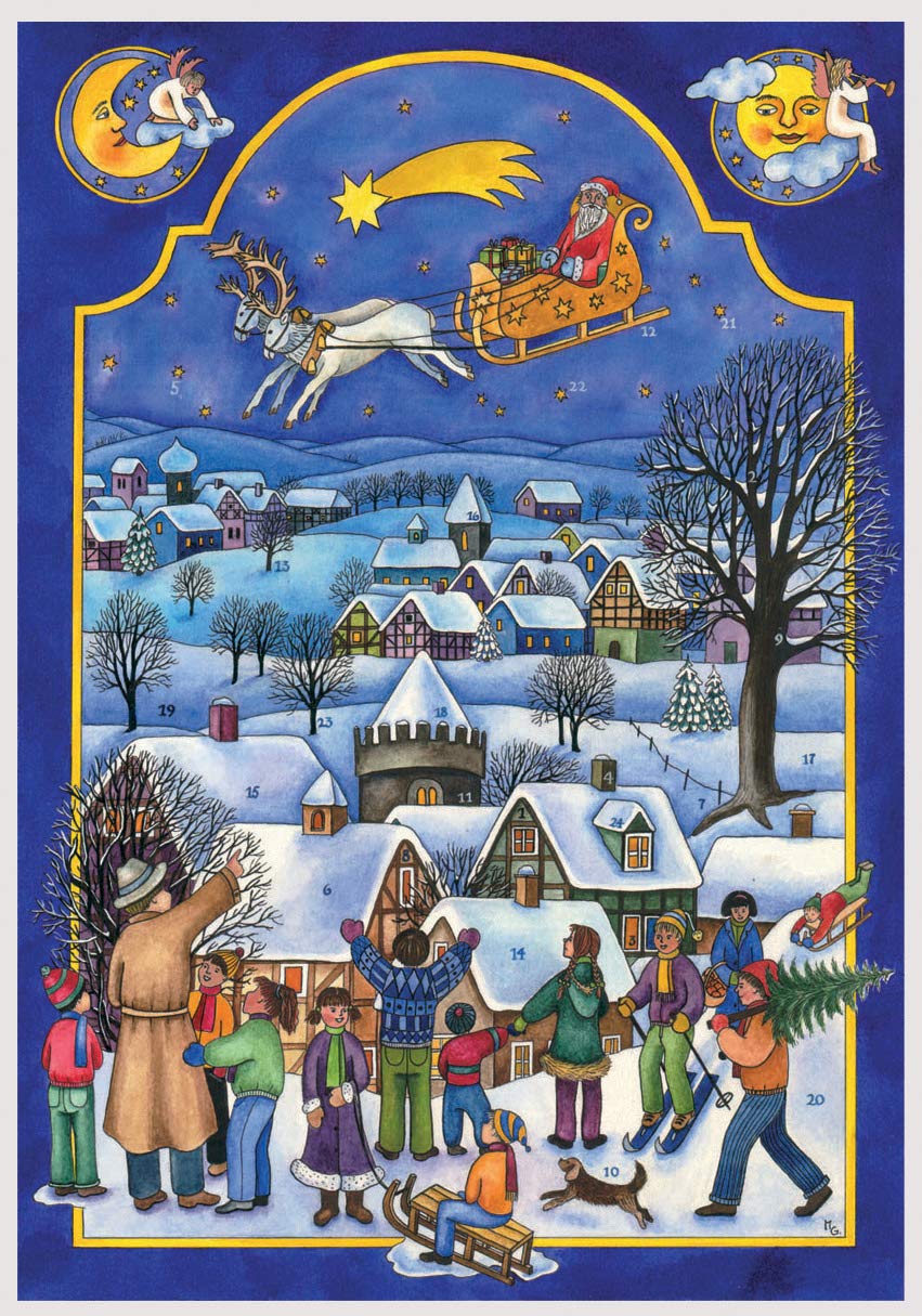 Richard Sellmer Verlag Advent Calendar Santa is coming